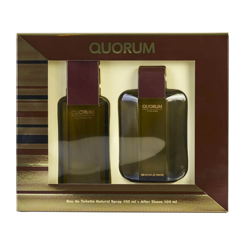Quorum Men Gift Set by Antonio Puig eau de Toilette