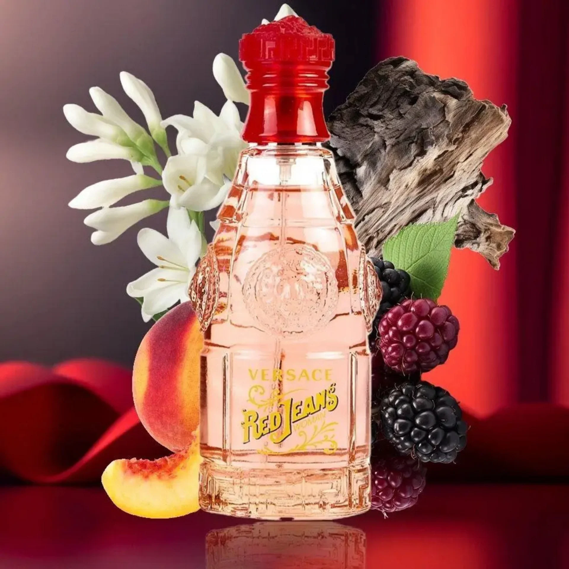 Red jeans Eau de Toilette by Versace - Image 3