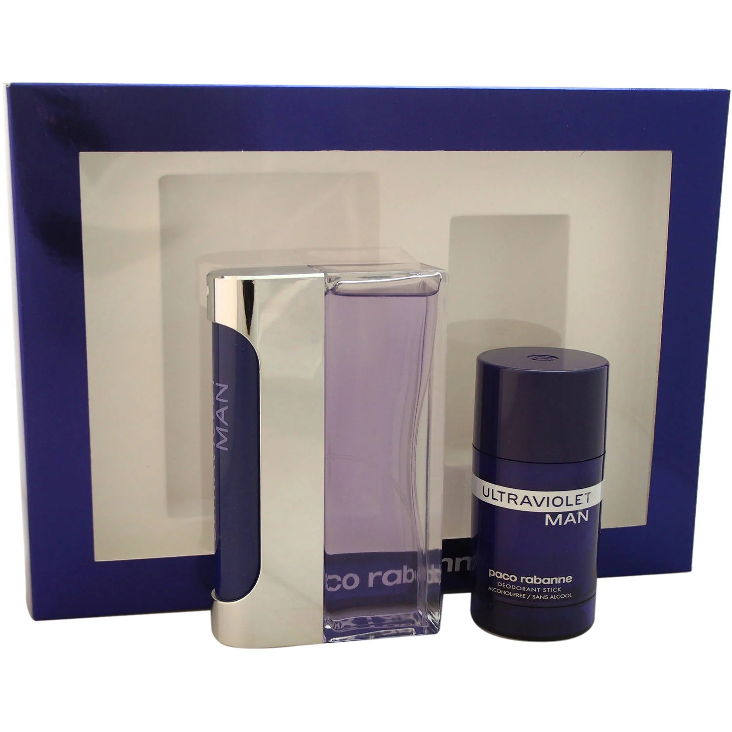 Ultraviolet man Eau de Toilette 2PCS by Paco Rabanne