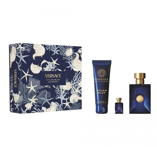 Dylan Blue Pour Homme Eau de Toilette 3PCS by Versace - Image 2