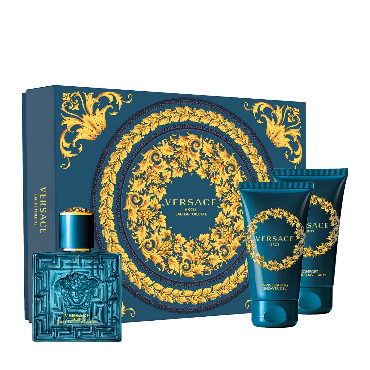 Eros Men Eau de Toilette 3PCS by Versace