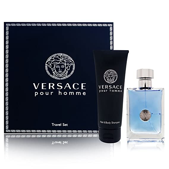 Pour Homme Eau de Toilette 2PCS by Versace