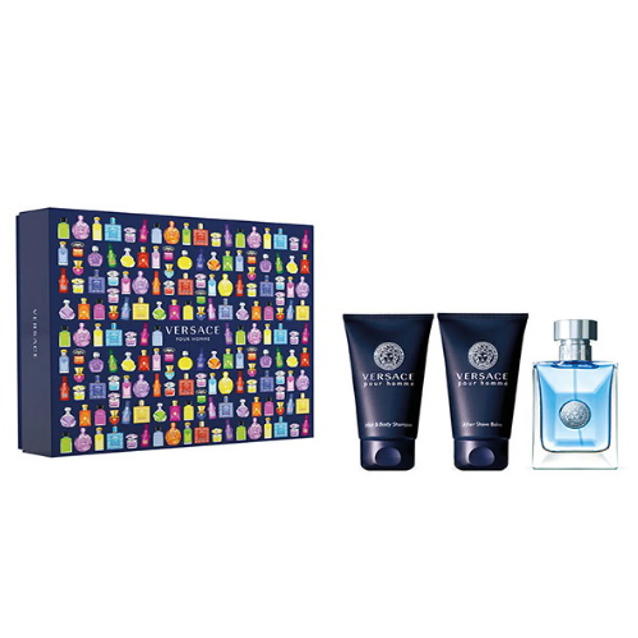 Pour Homme Eau de Toilette 3PCS by Versace
