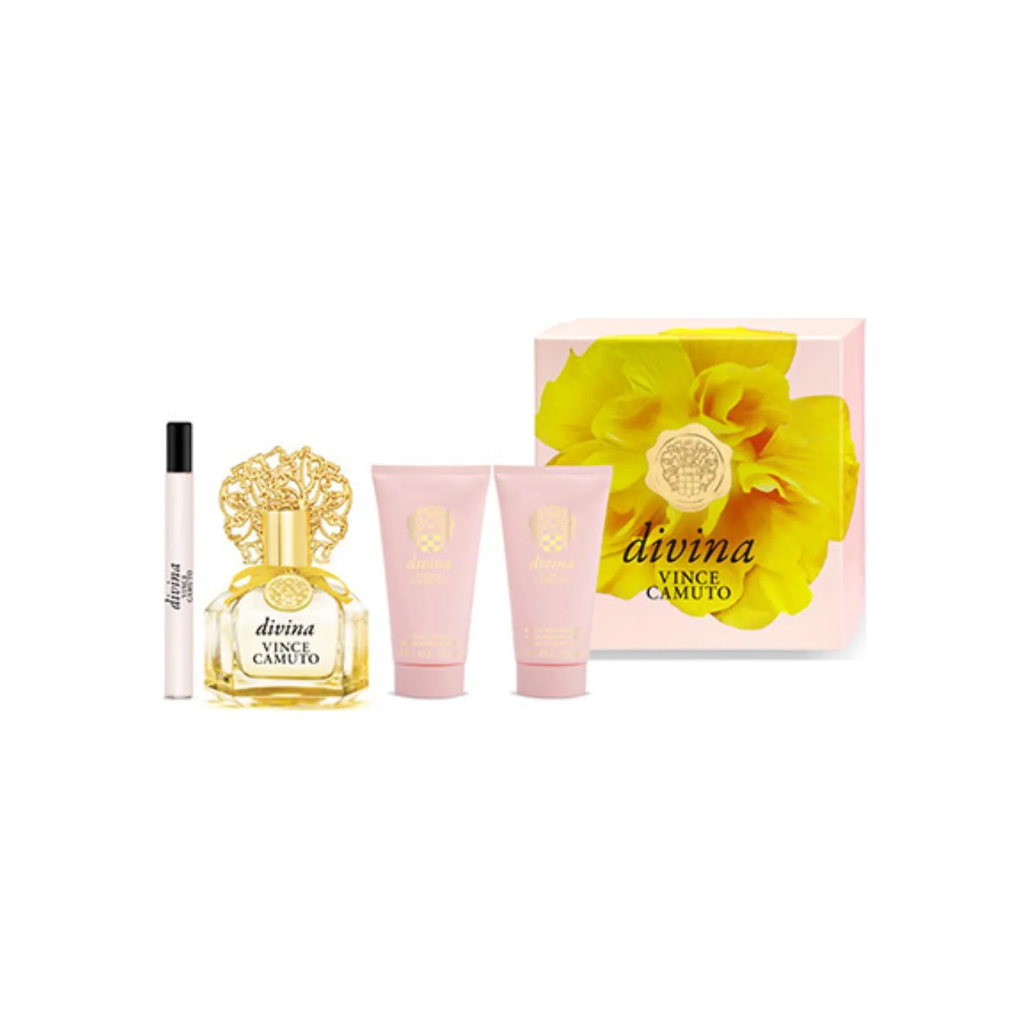 Divina Vince Camuto Women 4-Piece Gift Set eau de Parfum