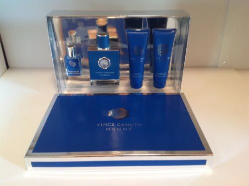 Vince Camuto Homme Gift Set 4pcs by Vince Camuto Eau de Toilette