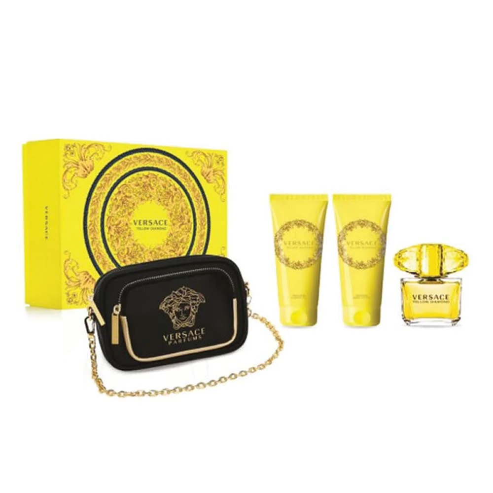 Yellow Diamond Eau de Toilette 4PCS by Versace