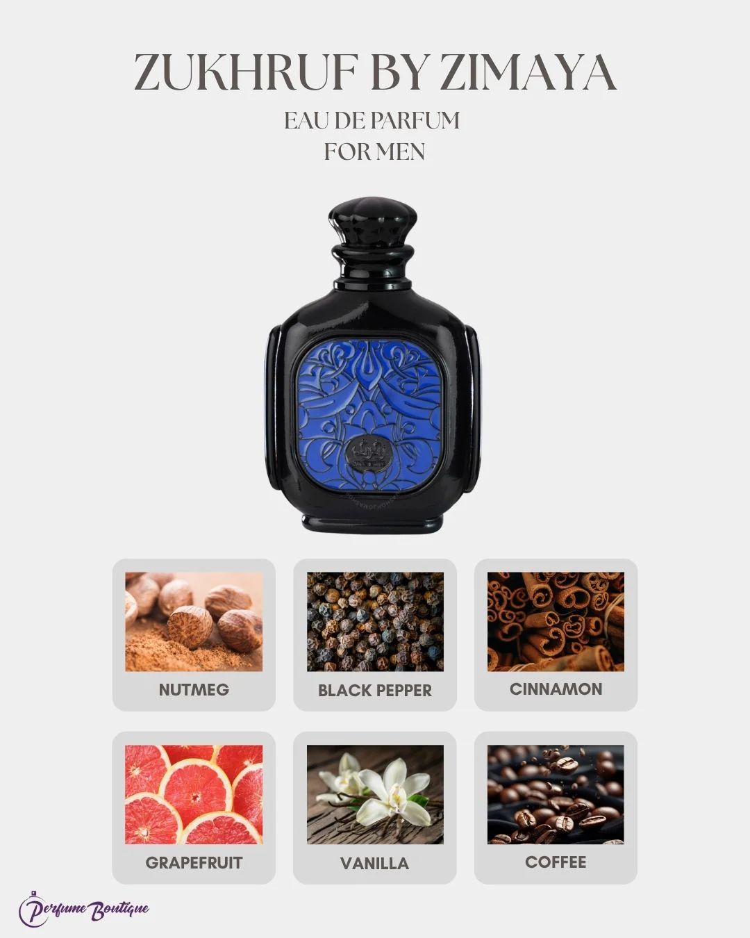 Zukhruf Eau de Parfum for Men Zimaya - Image 3